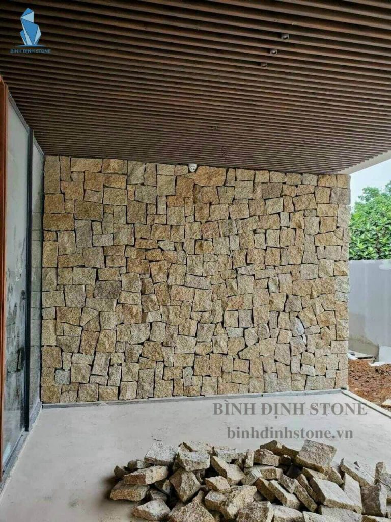 Đá granite tự nhiên dùng để ốp tường